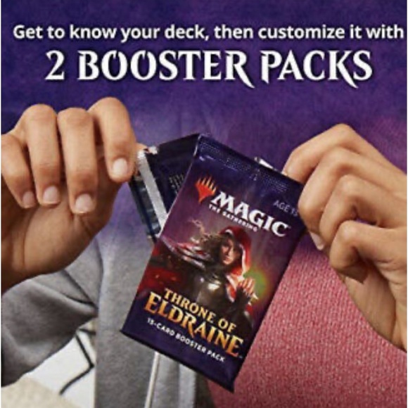 Magic the Gathering MTG Throne of Eldraine Rowan Planeswalker Game Deck Sealed - Picture 5 of 8